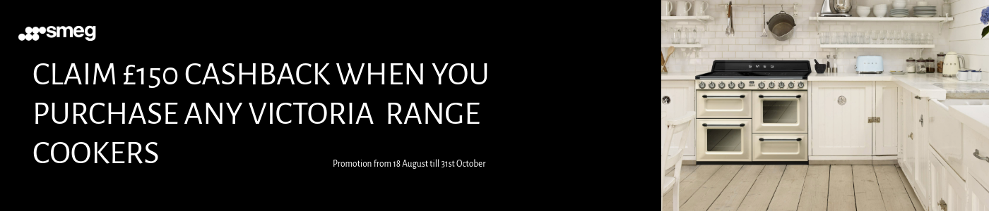 Smeg Victoria range cashback 
