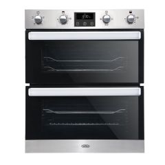 Belling 444444781  BI702FP 59.5cm Built In Electric Double Oven - Stainless Steel