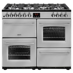 Belling 444444134 Farmhouse 100DFT Dual Fuel Range Cooker