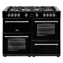 Belling 444444145 Farmhouse 110DFT Dual Fuel Range Cooker