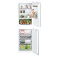 Bosch KIN85NSE0G 54.1cm 50/50 Built-In Frost Free Fridge Freezer - White