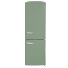 Cda 1194112 Retro Fridge Freezer, Frost Free In Meadow Green 