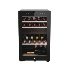Haier HWS42GDAU1 Wine cooler Wine Bank 50 Series 7 Freestanding, 2 areas, 42 bottles, Light LED, Cla