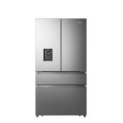 Hisense RF749N4SWSE 91.4cm American Style Fridge Freezer - Stainless Steel