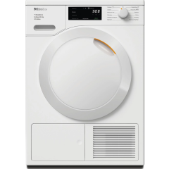 Miele TEC665WP 8kg Heat Pump Tumble Dryer - Lotus White
