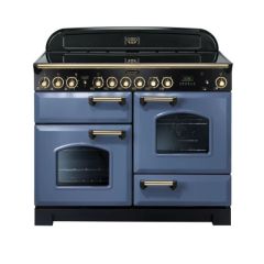 Rangemaster CDL110ECSB/B 129640 CLASSIC DL 110 CER. STONE BLUE/BRASS GB/IE