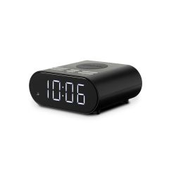 Roberts Radio ORTUSCHARGEBK Clock Radio FM With Bt Phone Charger