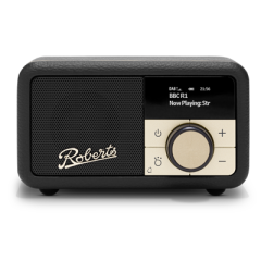 Roberts Radio REV-PETITE2BK Revival Petite2 DAB/DAB+/FM RDS Bluetooth, Rechargable battery, Alarm, T