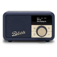 Roberts Radio REV-PETITE2MB Revival Petite2 DAB/DAB+/FM RDS Bluetooth, Rechargable battery, Alarm, T