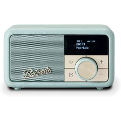 Roberts Radio REV-PETITEDE Revival'Dab / Dab+ / FM RDS Digital Radio, Rechargable Batteries USB Char
