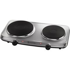 Russell Hobbs 15199 Double Hot Plate In Stainless Steel