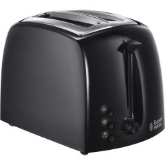 Russell Hobbs 21641 Textures 2 Slice Toaster In Black