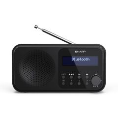 Sharp DR-P420 BK Wireless DAB Radio - Black