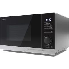 Sharp YC-PG254AU-S 25 Litres Grill Microwave Oven - Silver/Black