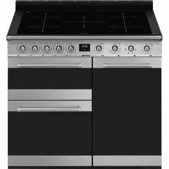 Smeg SY103I Symphony 100Cm Electric Range Cooker In Stainless Steel 