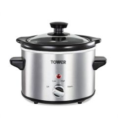 Tower T16020 Slow Cooker 1.5 Litre 