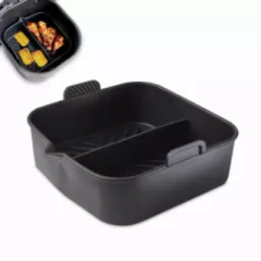 Tower T843095 Air Fryer Silicone Insert For Square Tray With Divider 
