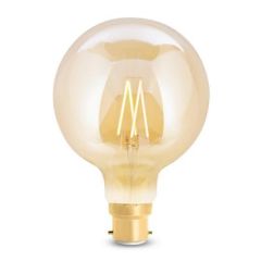 Wiz WZ21889571_A Fully Dimmable Smart Led Lightbulb G95/B22 Bayonet