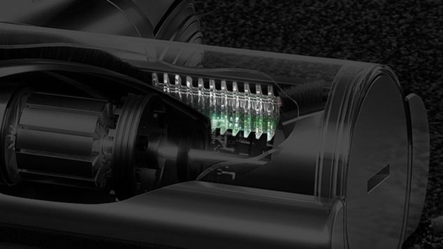 Motorbar Cleaner Head with ani-tangle comb.