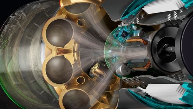 Measures microscopic dust particles.